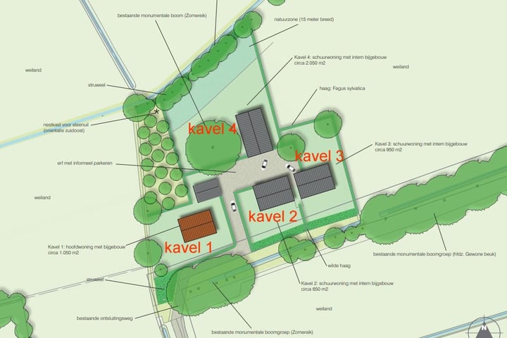 Bekijk foto 2 van Woudhuizerweg nabij 84 (kavel 4)