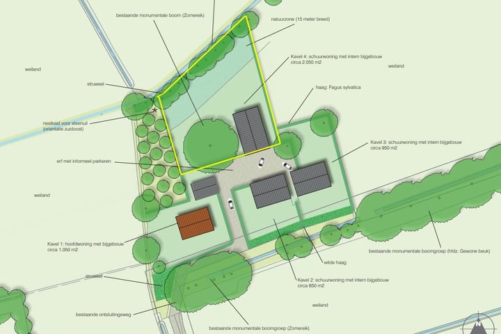 Bekijk foto 3 van Woudhuizerweg nabij 84 (kavel 4)