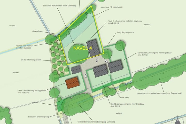 Bekijk foto 4 van Woudhuizerweg nabij 84 (kavel 4)