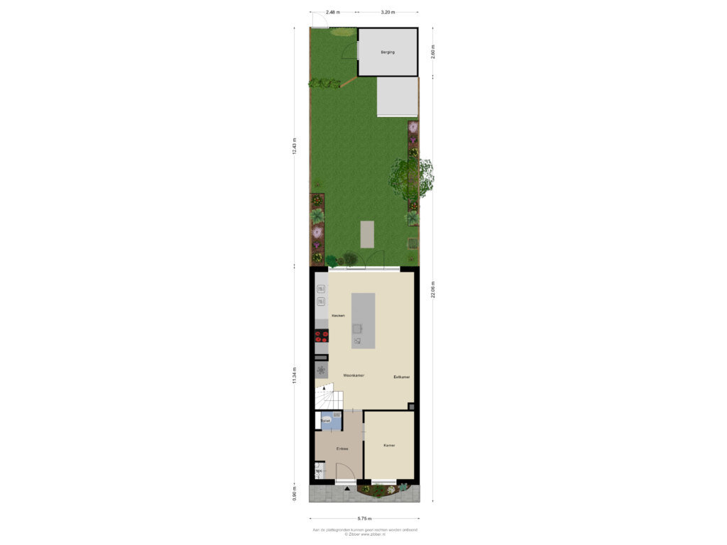 Bekijk plattegrond van Begane Grond_Tuin van Sophiakade 45