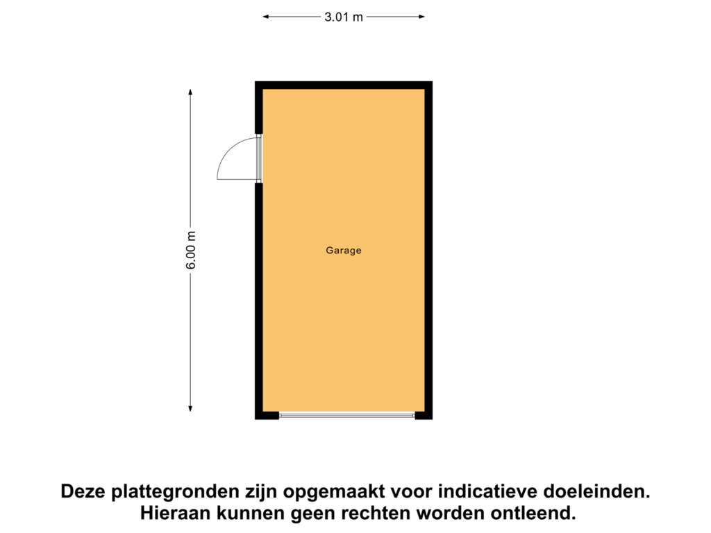 Bekijk plattegrond van Garage van Maasstraat 21