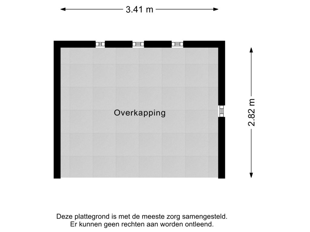 Bekijk plattegrond van Overkapping van Ansekerke 48