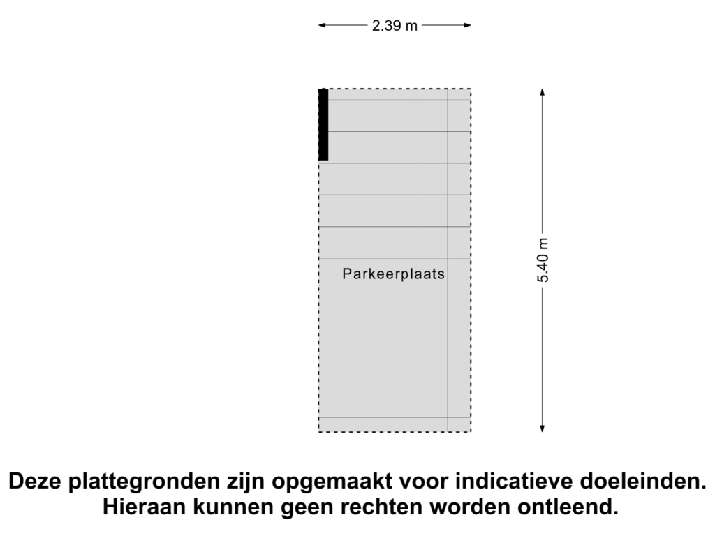 Bekijk plattegrond van Parkeerplaats van Kantershof 434