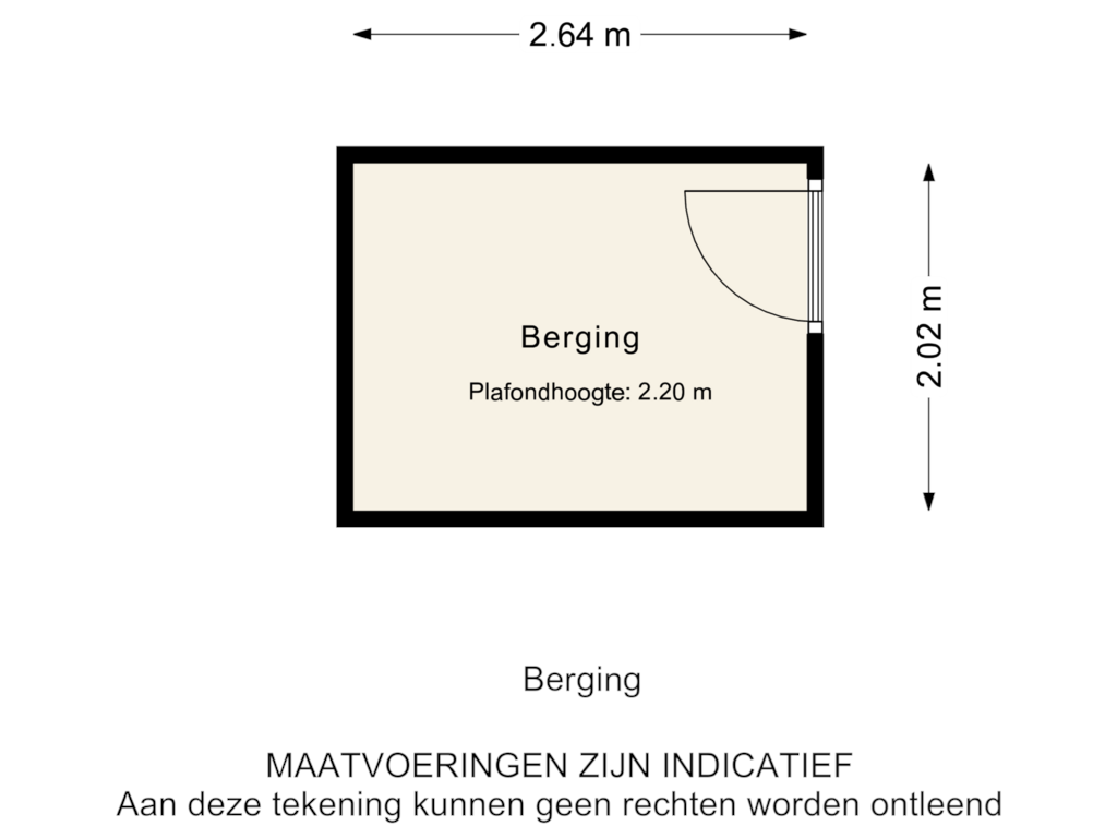 Bekijk plattegrond van Berging van Van Karnebeekstraat 111