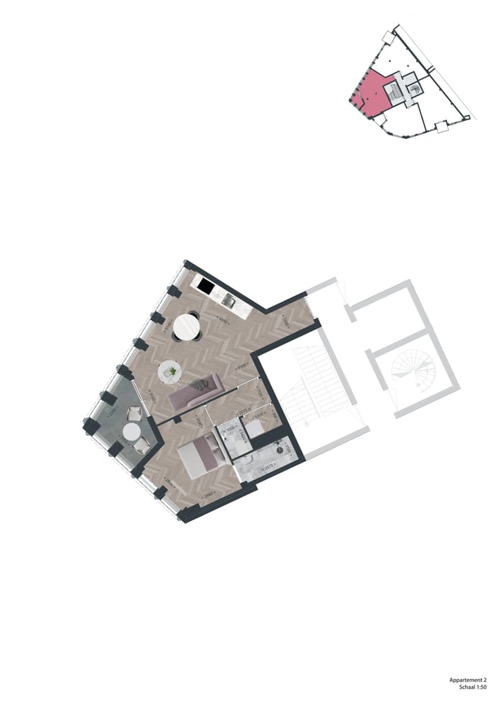 Foto 3 van Appartement Type A (Bouwnr. 2)