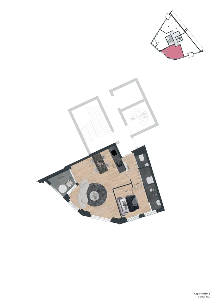 Foto 3 van Appartement Type A (Bouwnr. 3)