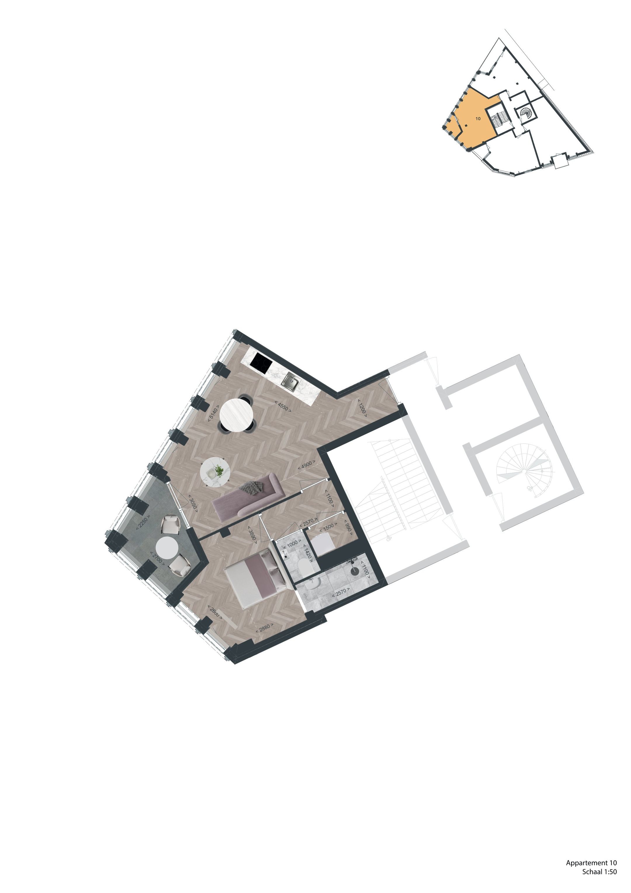 Foto 3 van Appartement Type A (Bouwnr. 10)