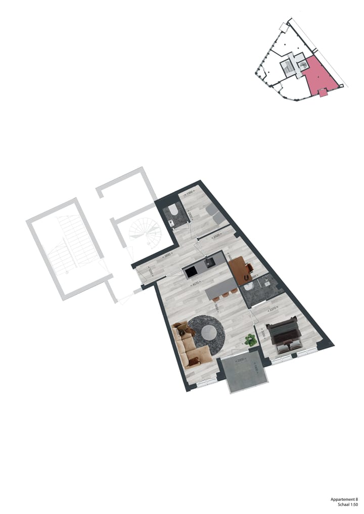 Foto 4 van Appartement Type C (Bouwnr. 4)