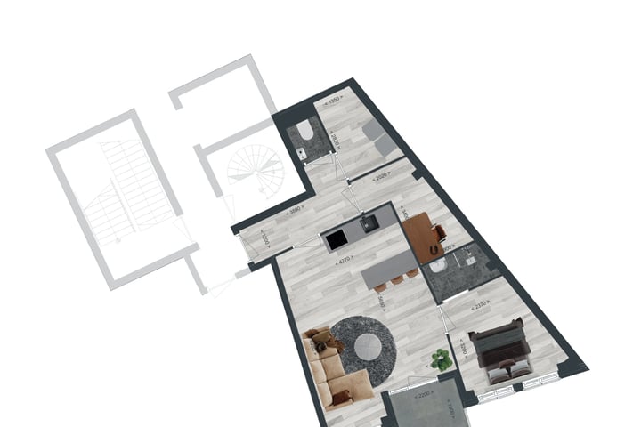 View photo 4 of Appartement Type C (Bouwnr. 4)