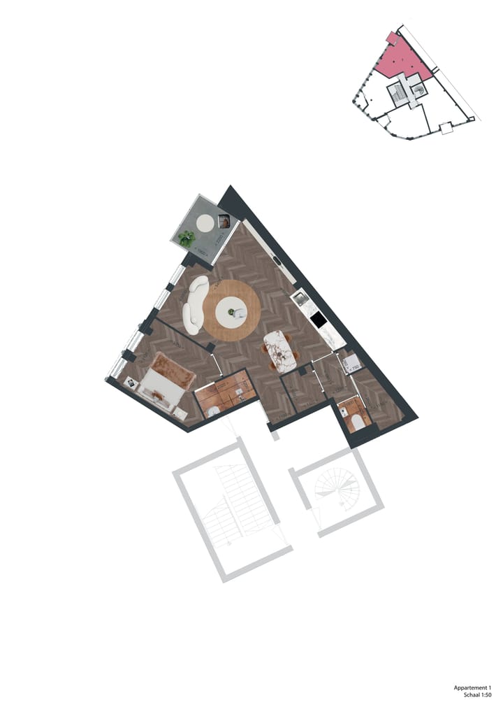 Photo 4 of Appartement Type B (Bouwnr. 1)