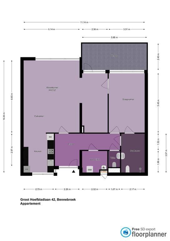 Foto 33 van Groot hoefbladlaan 42