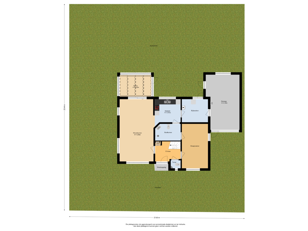 Bekijk plattegrond van Situatie van Boschrijk 5