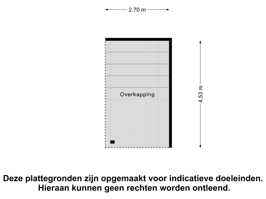 View floorplan of Overkapping of Douwemastins 21