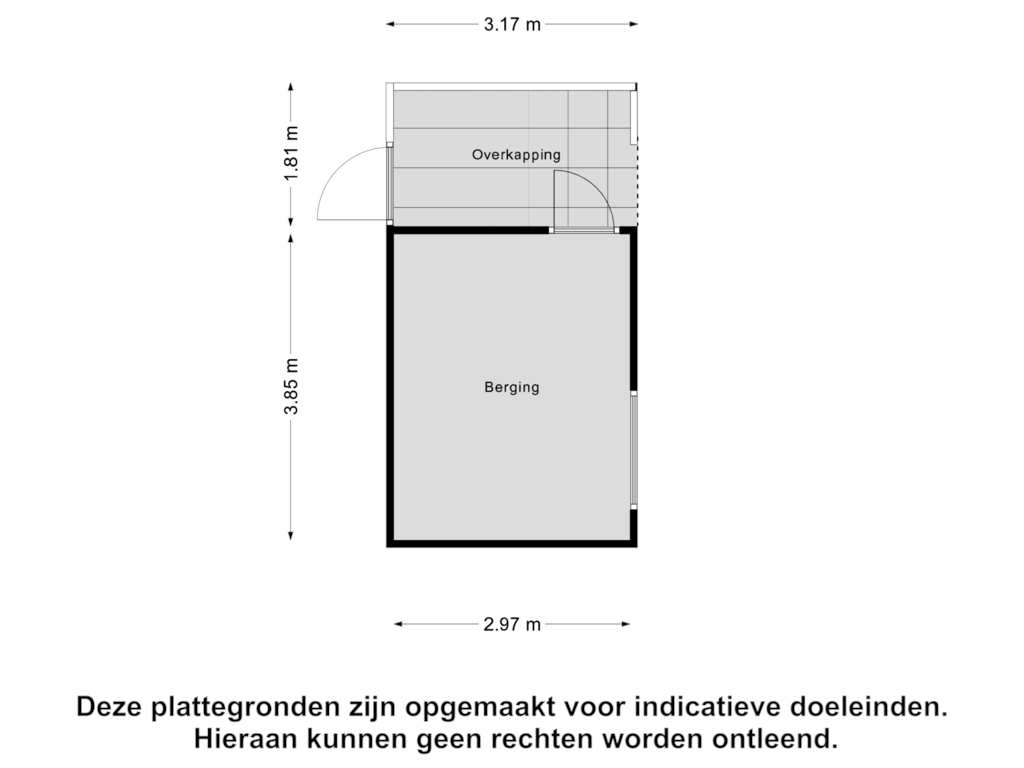 Bekijk plattegrond van Berging van Kruisbek 9