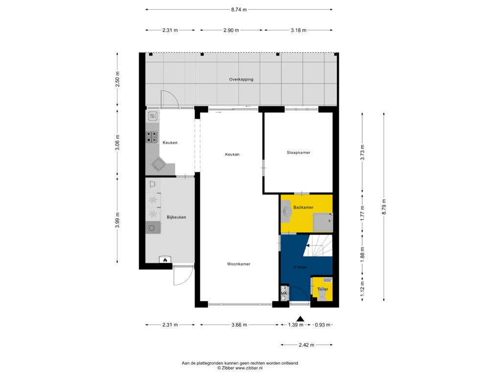 Bekijk plattegrond van Begane Grond van Sijs 4