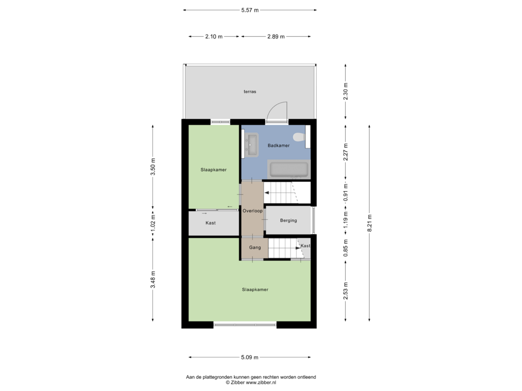 Bekijk plattegrond van Eerste Verdieping van Heistraat 56