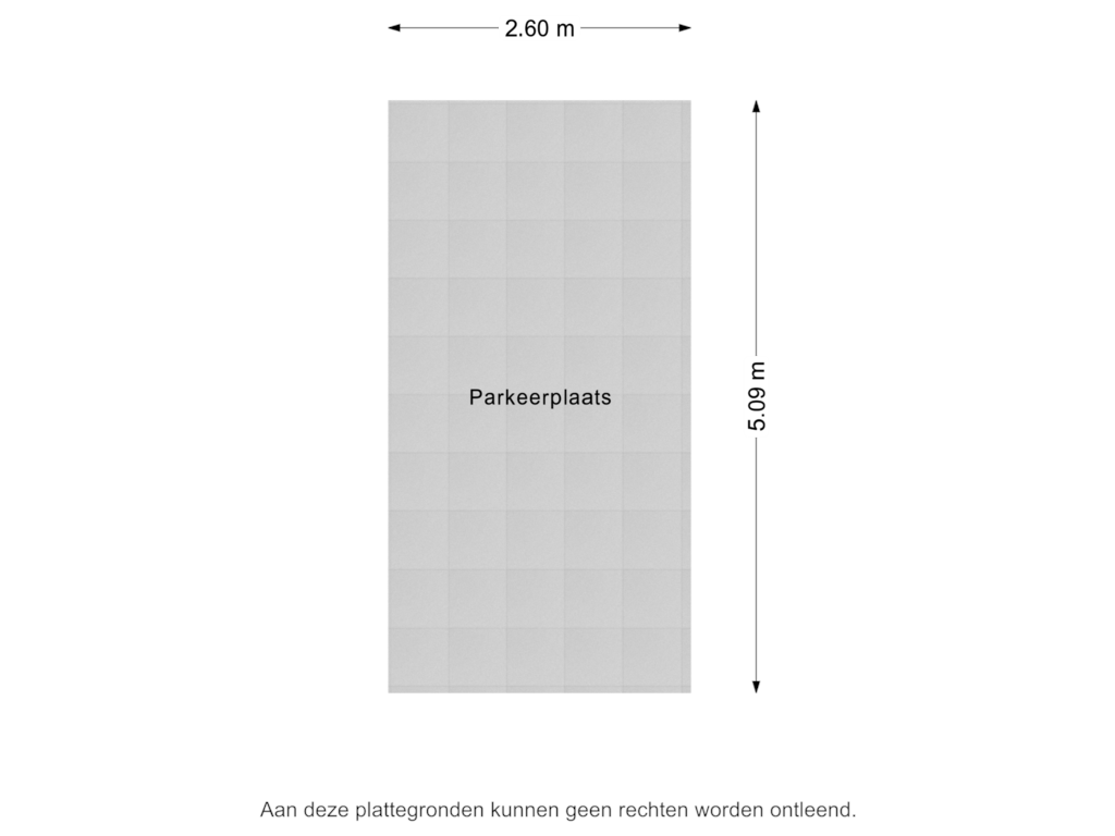 View floorplan of Parkeerplaats of Lindepad 11