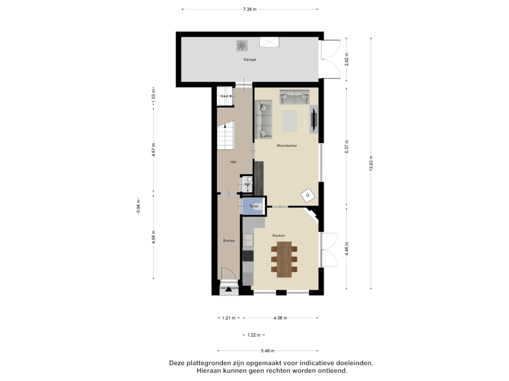 Bekijk plattegrond van Begane Grond van Enkstraat 2