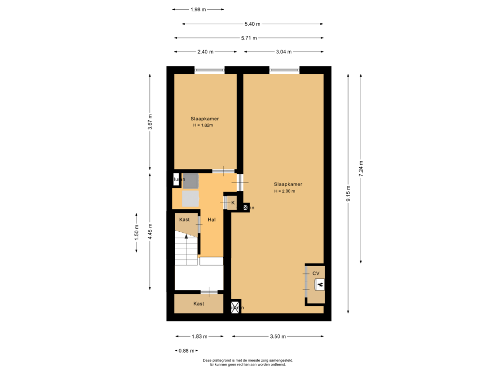 Bekijk plattegrond van Souterrain van West-Sidelinge 48-A