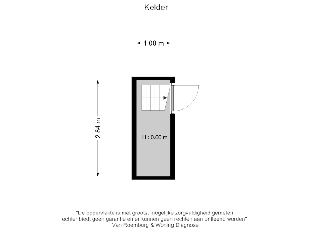 Bekijk plattegrond van Kelder van Sloterweg 145