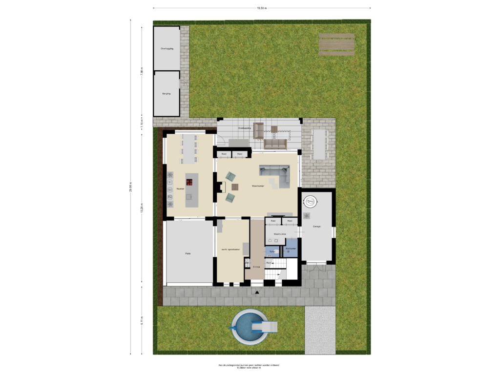 Bekijk plattegrond van Begane Grond_Tuin van Damastbloem 17