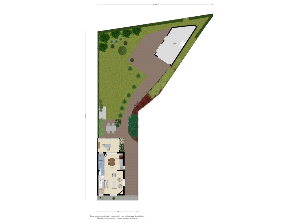 Bekijk plattegrond van Begane grond _Tuin van Kortelaan 31