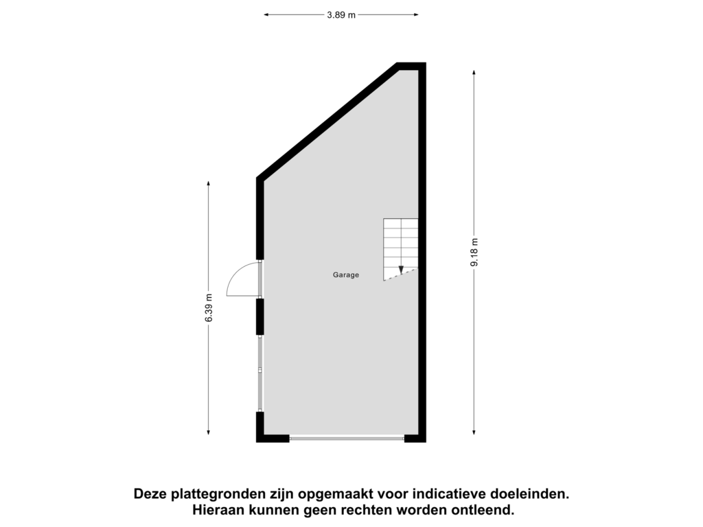 Bekijk plattegrond van Garage van Kortelaan 31