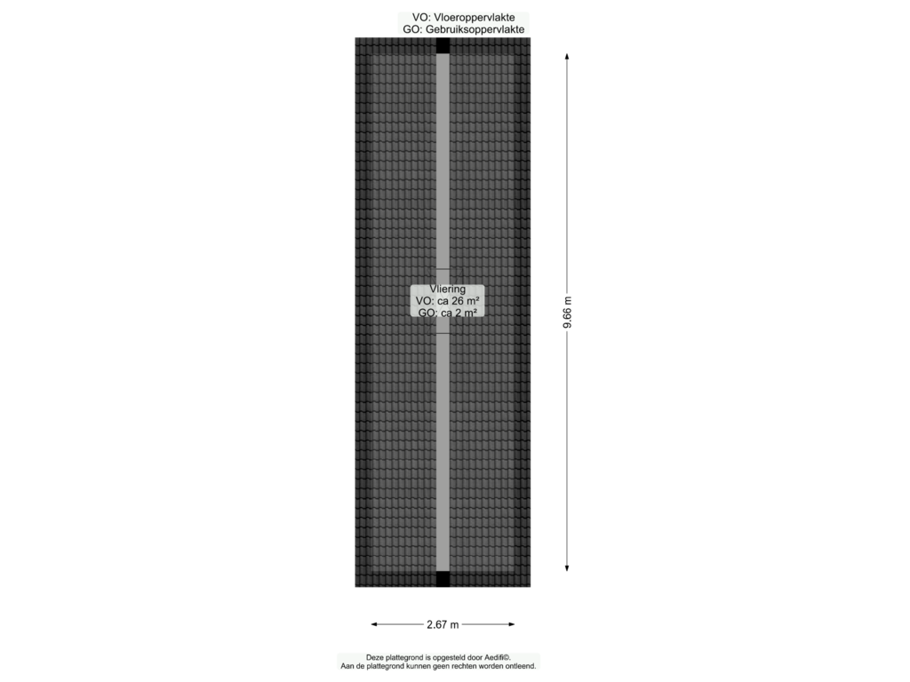 Bekijk plattegrond van Tweede verdieping van Pelmolen 8