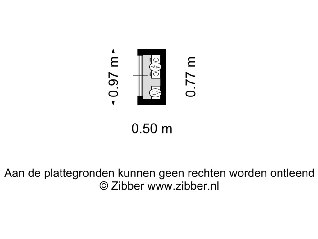 View floorplan of MK of Kraailandhof 37