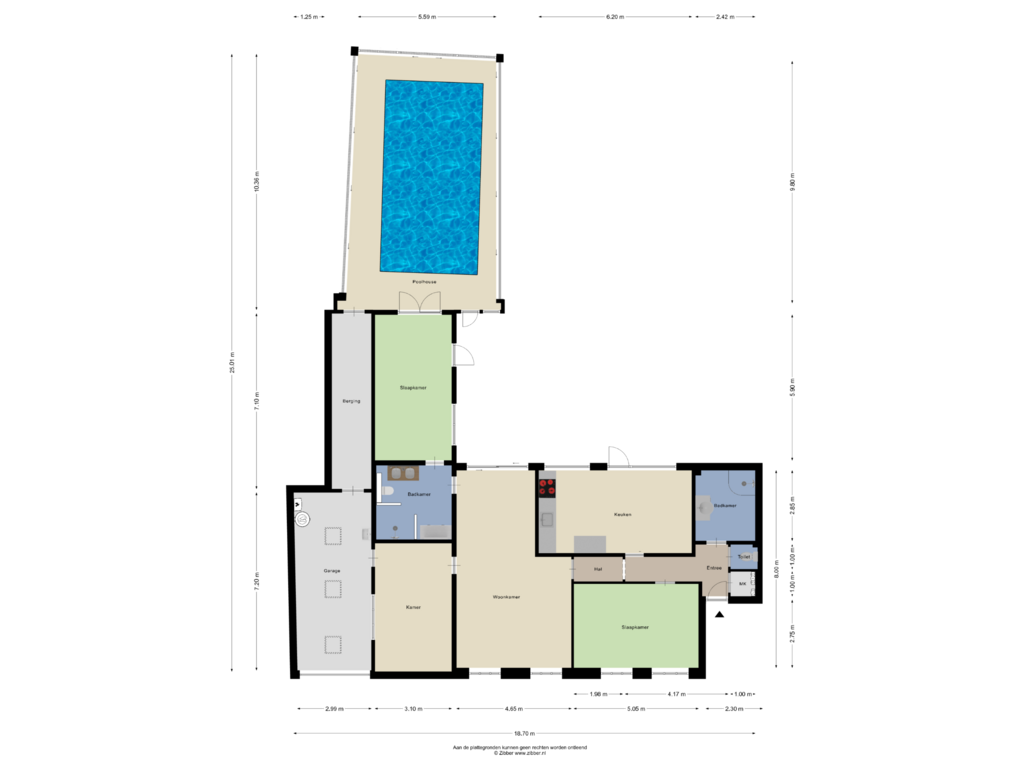 View floorplan of Begane Grond of Scheldestraat 71