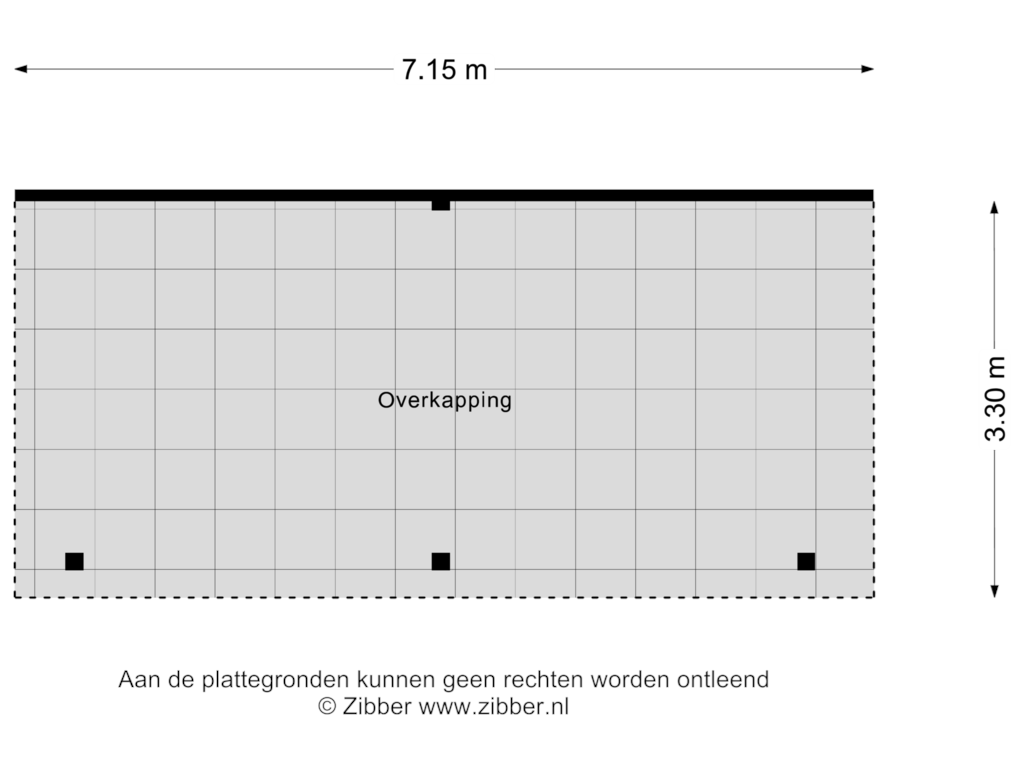 View floorplan of Overkapping of Scheldestraat 71