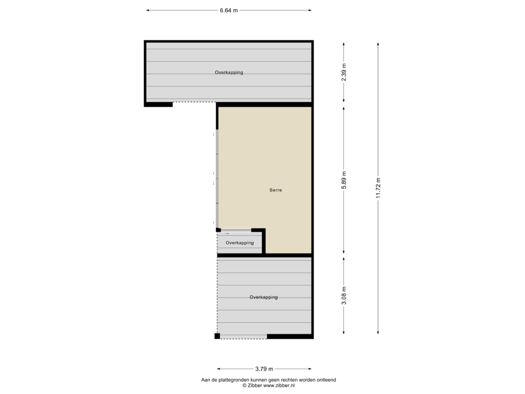 Bekijk plattegrond van Serre van Stuivezandseweg 59