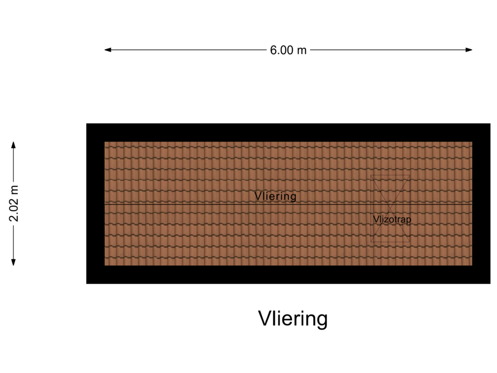 View floorplan of Vliering of Gelebrem 47