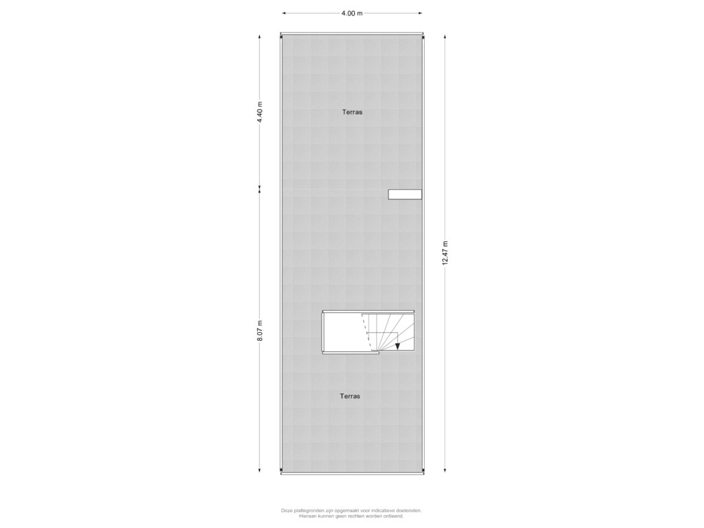 View floorplan of Vijftiende verdieping of Claus Sluterweg 249