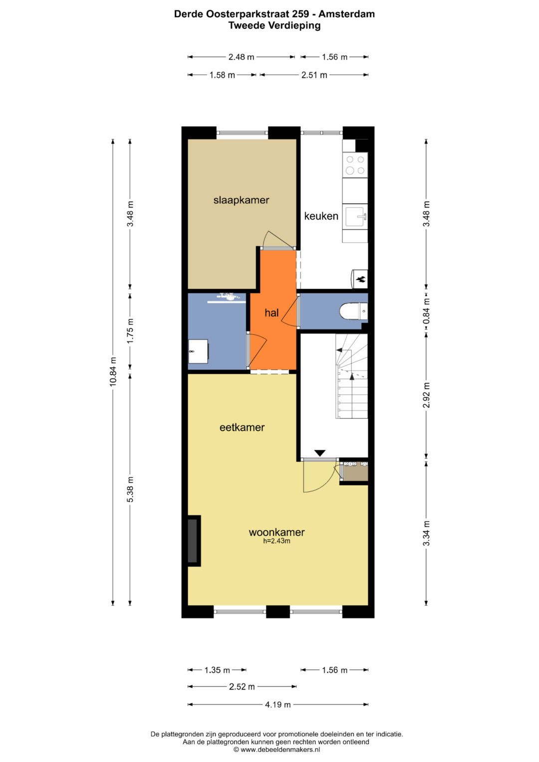 Foto 12 van Derde Oosterparkstraat 259