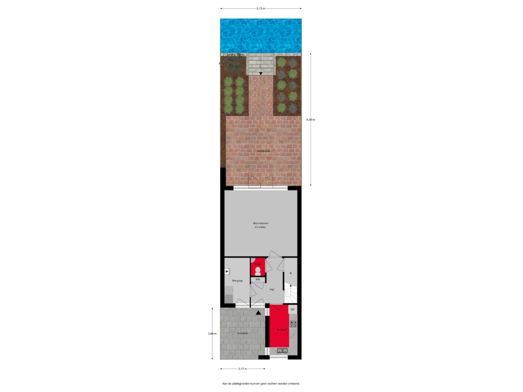 Bekijk plattegrond van Situatie van Grasakker 32