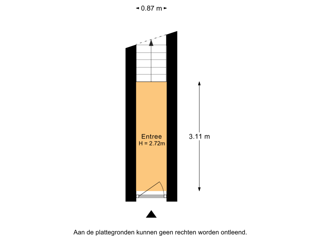 View floorplan of Begane Grond of Kerstant van den Bergelaan 16-B