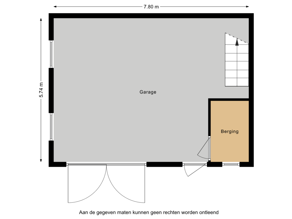 Bekijk plattegrond van Garage van Arnhemsestraat 151