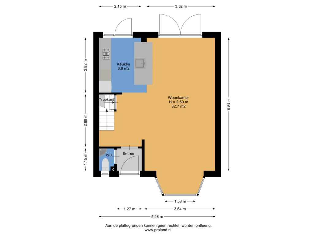 View floorplan of Begane Grond of Karel Doormanlaan 14