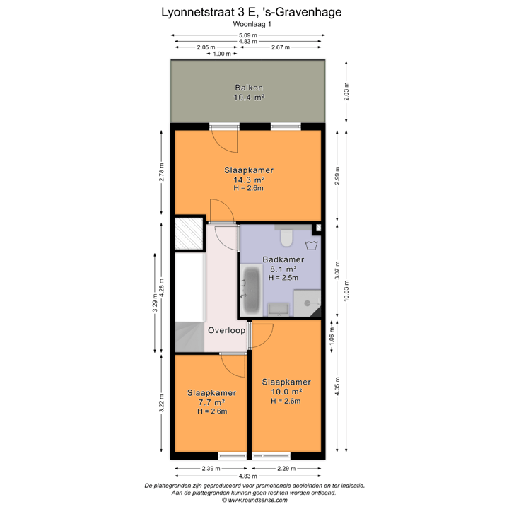 Foto 40 van Lyonnetstraat 3-E
