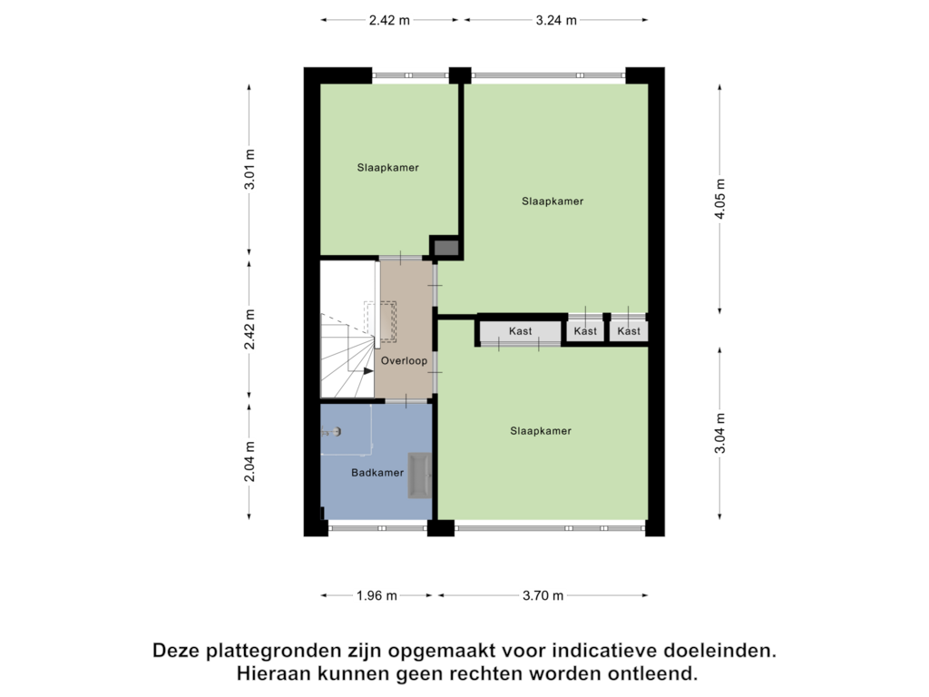 Bekijk plattegrond van Eerste Verdieping van Arnodreef 32