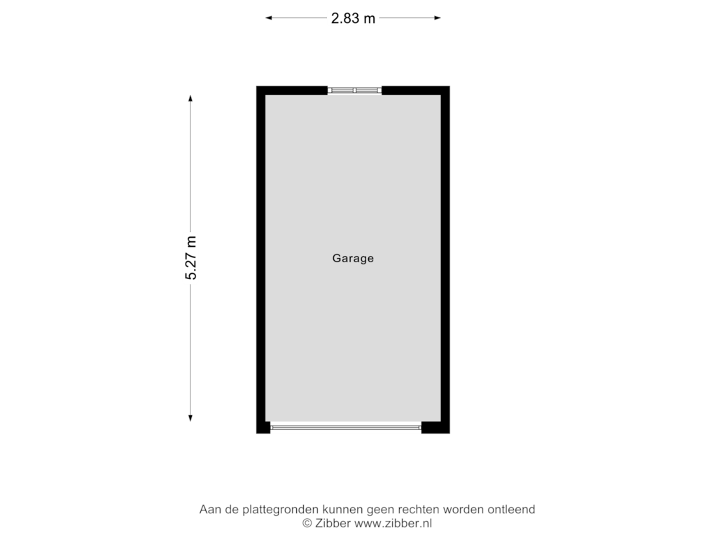 Bekijk plattegrond van Garage van Schuitkade 3