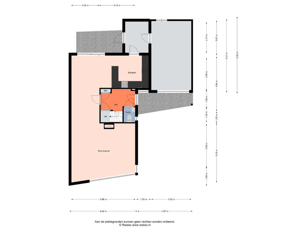 View floorplan of Begane grond of Tuinmanslaan 18