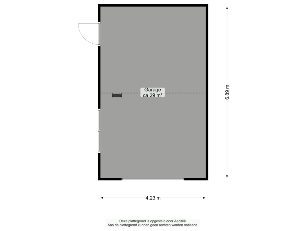 Bekijk plattegrond van Garage van Oosterseweg 38