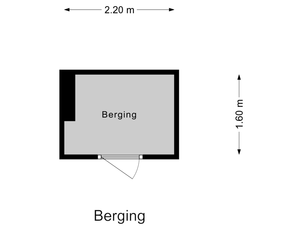 Bekijk plattegrond van Berging van Sint-Jobskade 526