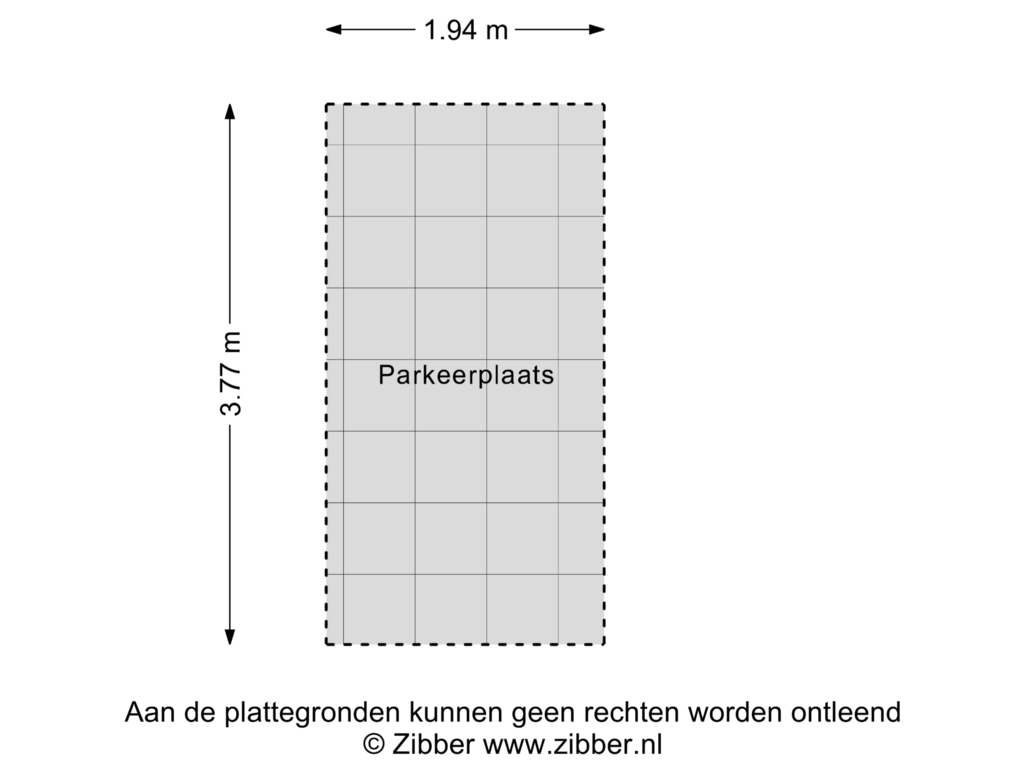 Bekijk plattegrond van Parkeerplaats van Zuid Willemsvaart 183-D