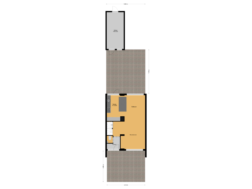 Bekijk plattegrond van Perceel van Kenyadreef 5