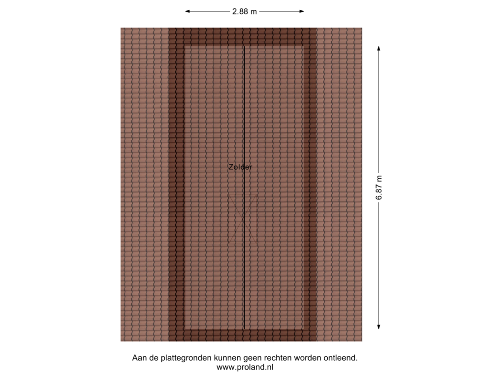 View floorplan of 3e Verdieping of Braksân 5