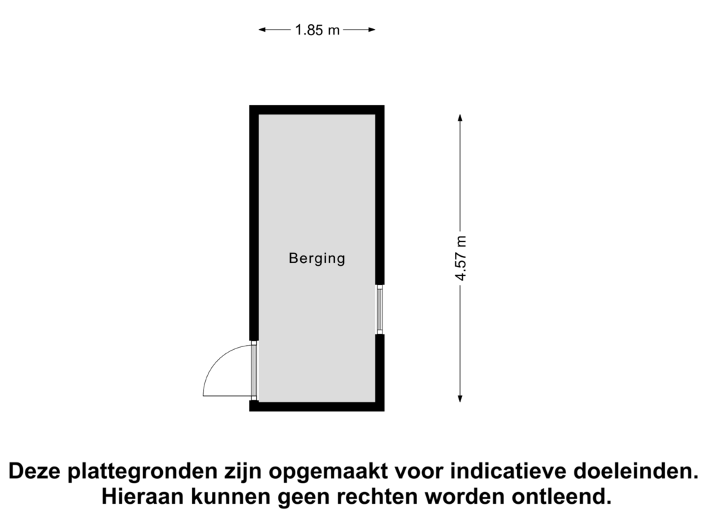 Bekijk plattegrond van Berging van Hogenbanweg 403