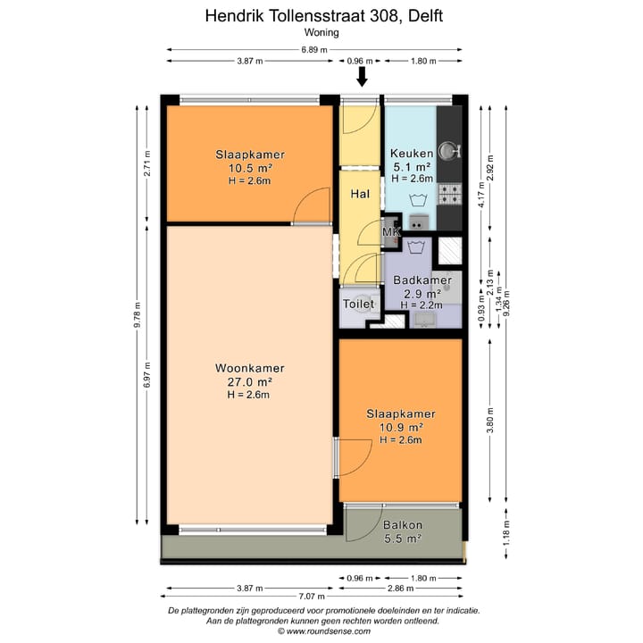 Foto 22 van Hendrik Tollensstraat 308